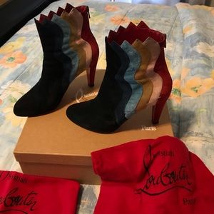 Women’s Christian Louboutin Shoe Boots